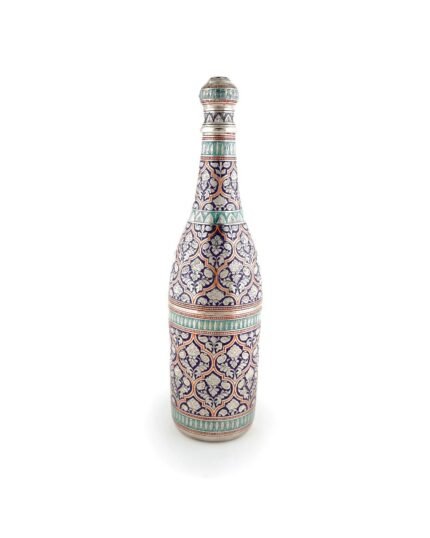 Brass Handcrafted Champagne Bottle